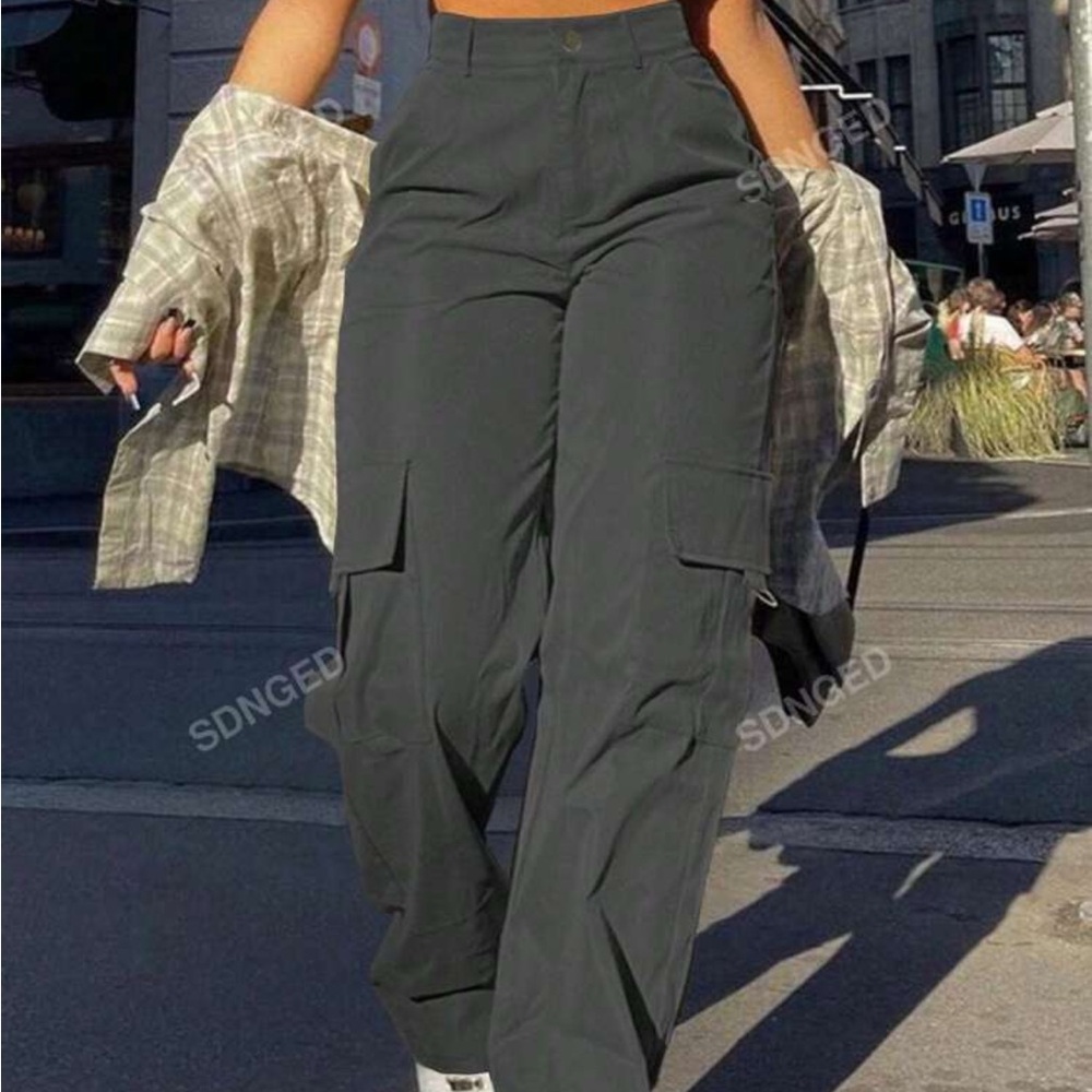 grey cargo pants size xs